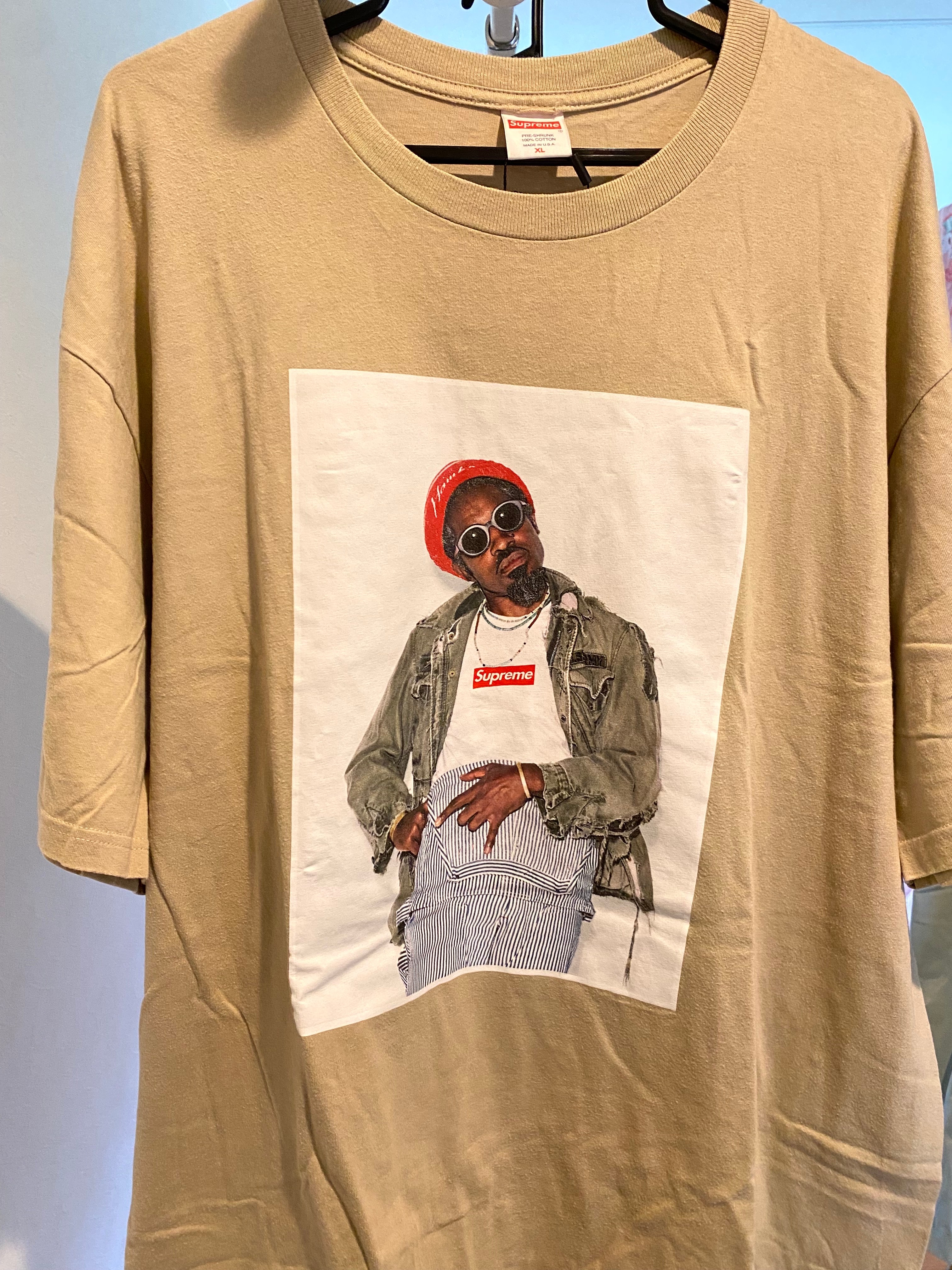 Supreme Andre 3000 Tee "Stone"