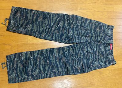 Supreme Cargo Pant "Olive Tiger Camo"(24SS)