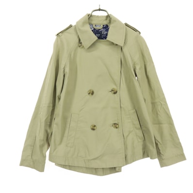 GAP ギャップ 長袖 コットンジャケット XS ベージュ系