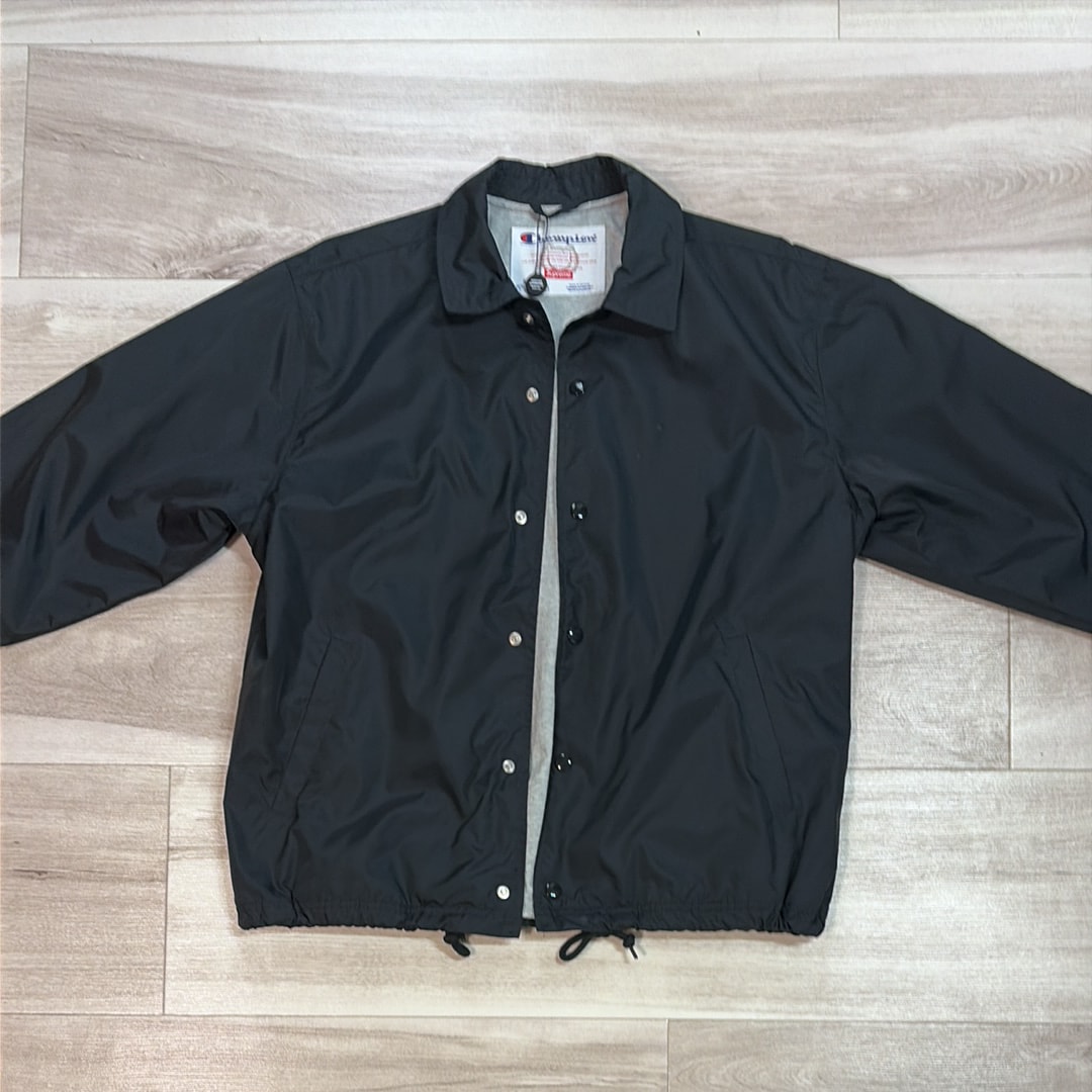 Supreme x Champion Coaches Jacket "Black"