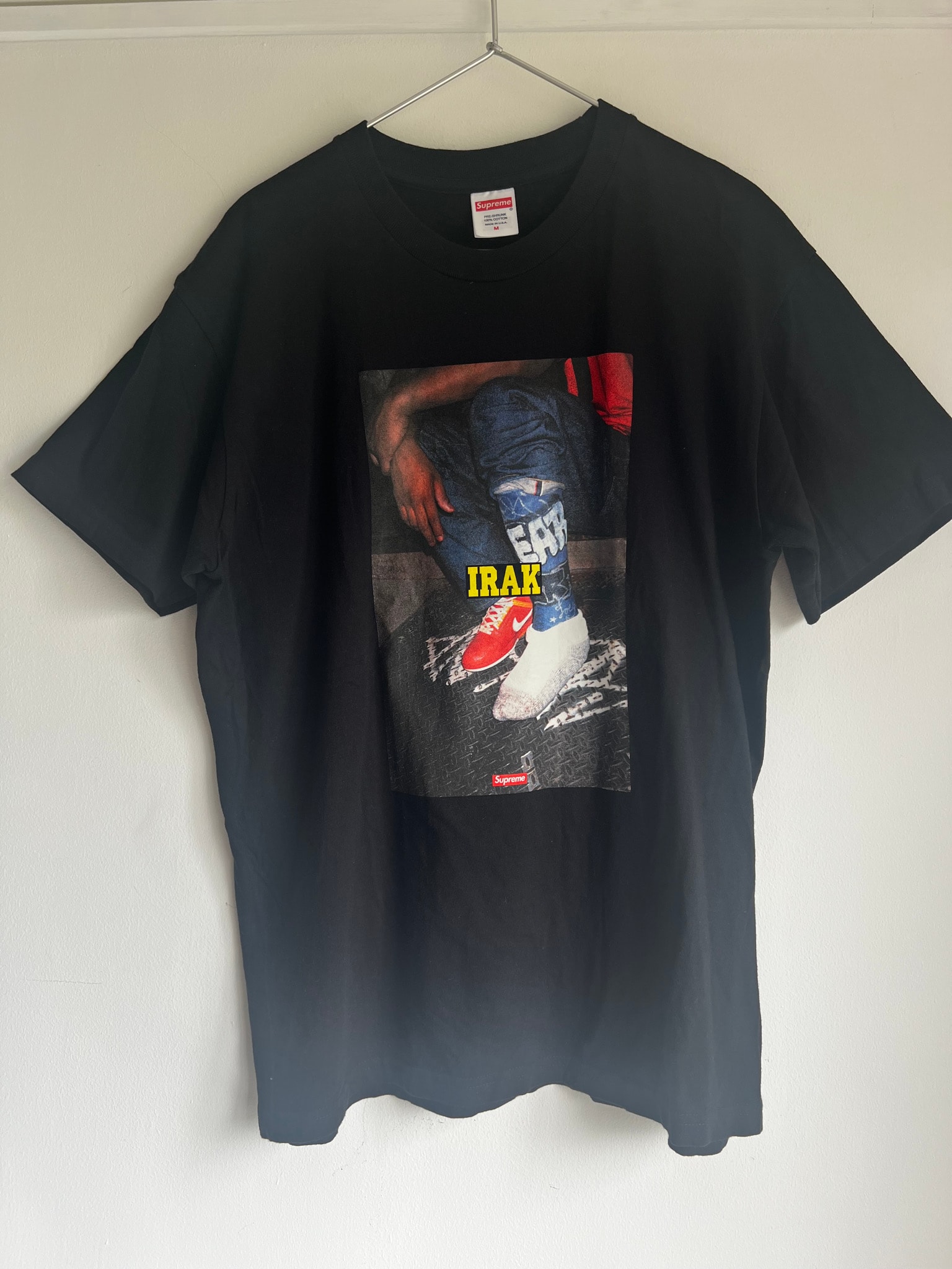 Supreme x IRAK Cast Tee "Black"