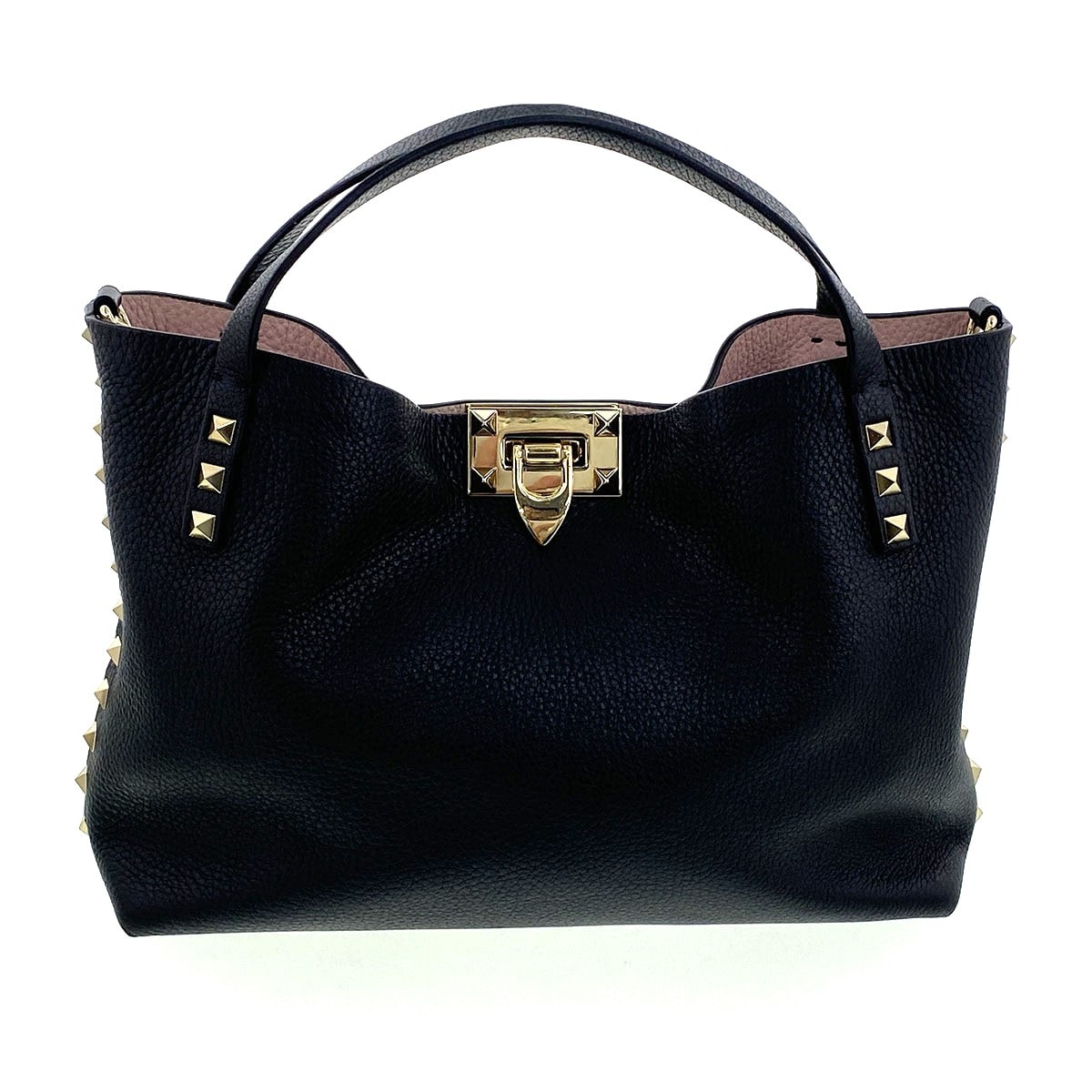 D (傷や汚れあり)】VALENTINO ヴァレンティノ ロックスタッズ スモール