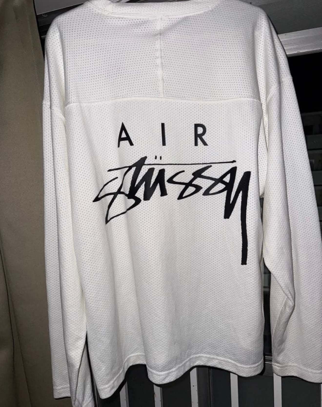 Nike x Stussy Long Sleeve Top "White"