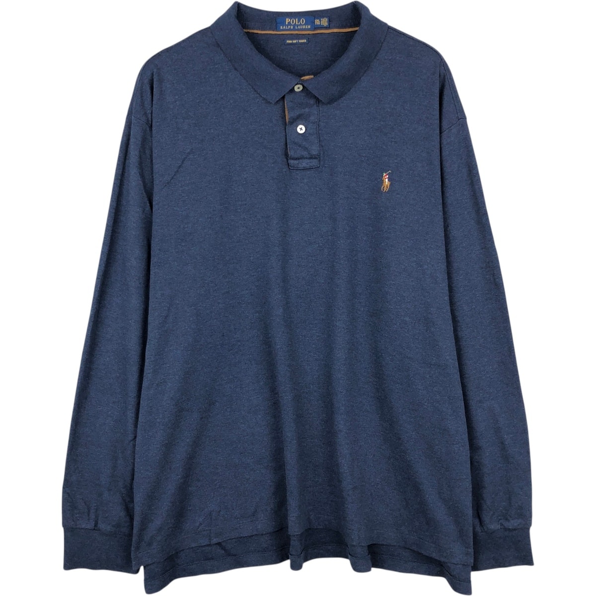 古着 ラルフローレン Ralph Lauren POLO RALPH LAUREN 長袖 ポロシャツ メンズXXL相当/eaa648084