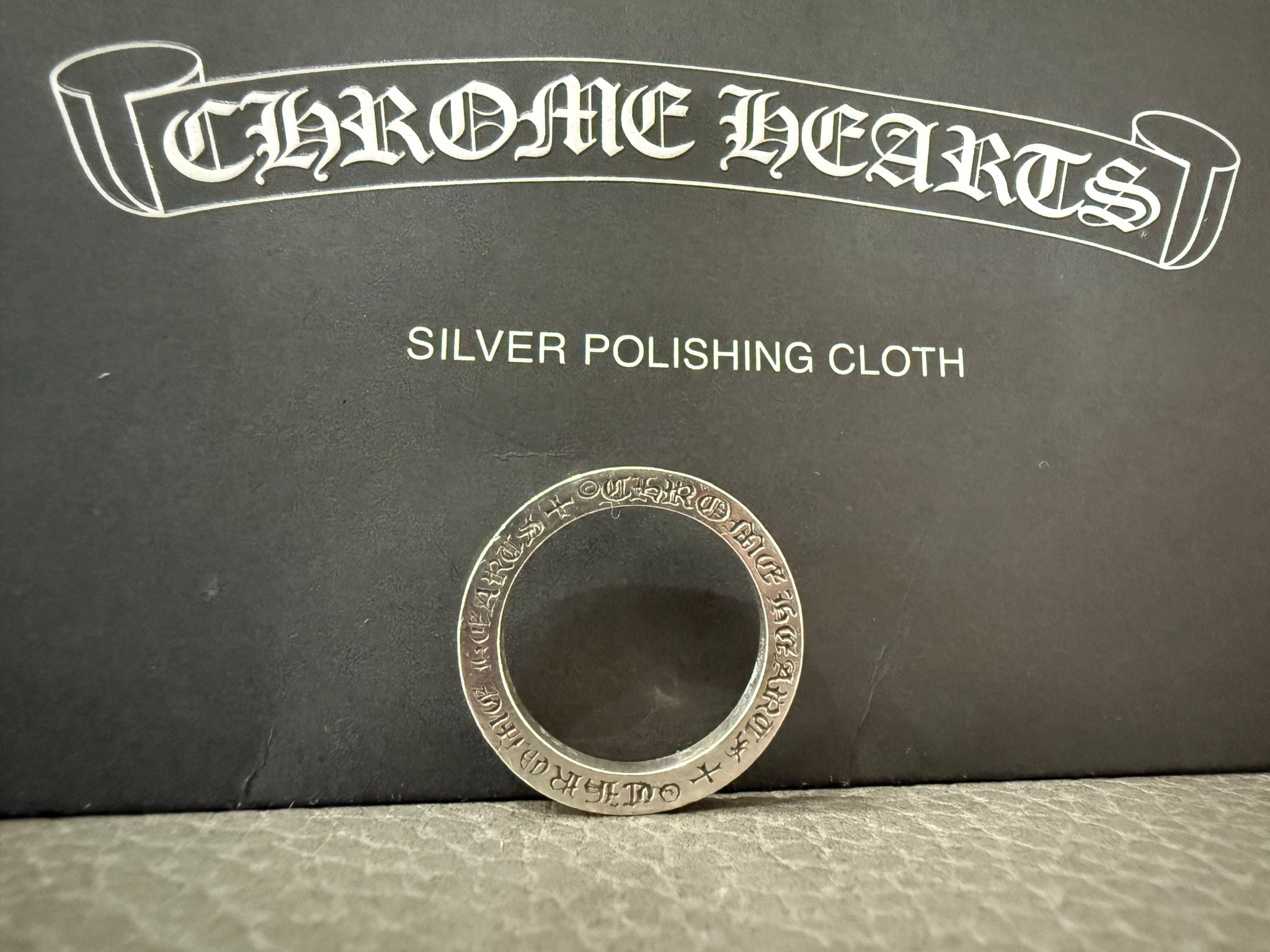 Chrome Hearts Spacer Ring FUCKYOU 3mm "Silver"