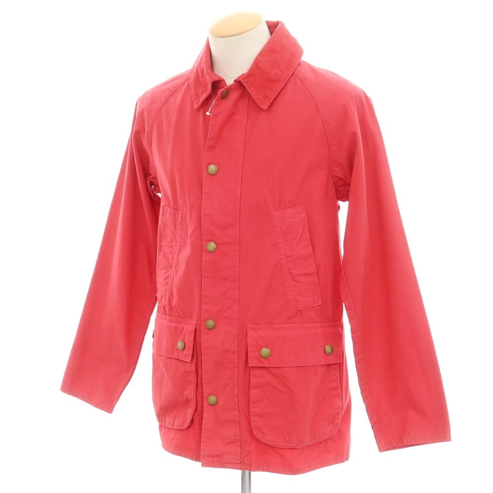 【中古】バブアー Barbour SL Bedale コットン ビデイルジャケット レッド【サイズ36】【メンズ】