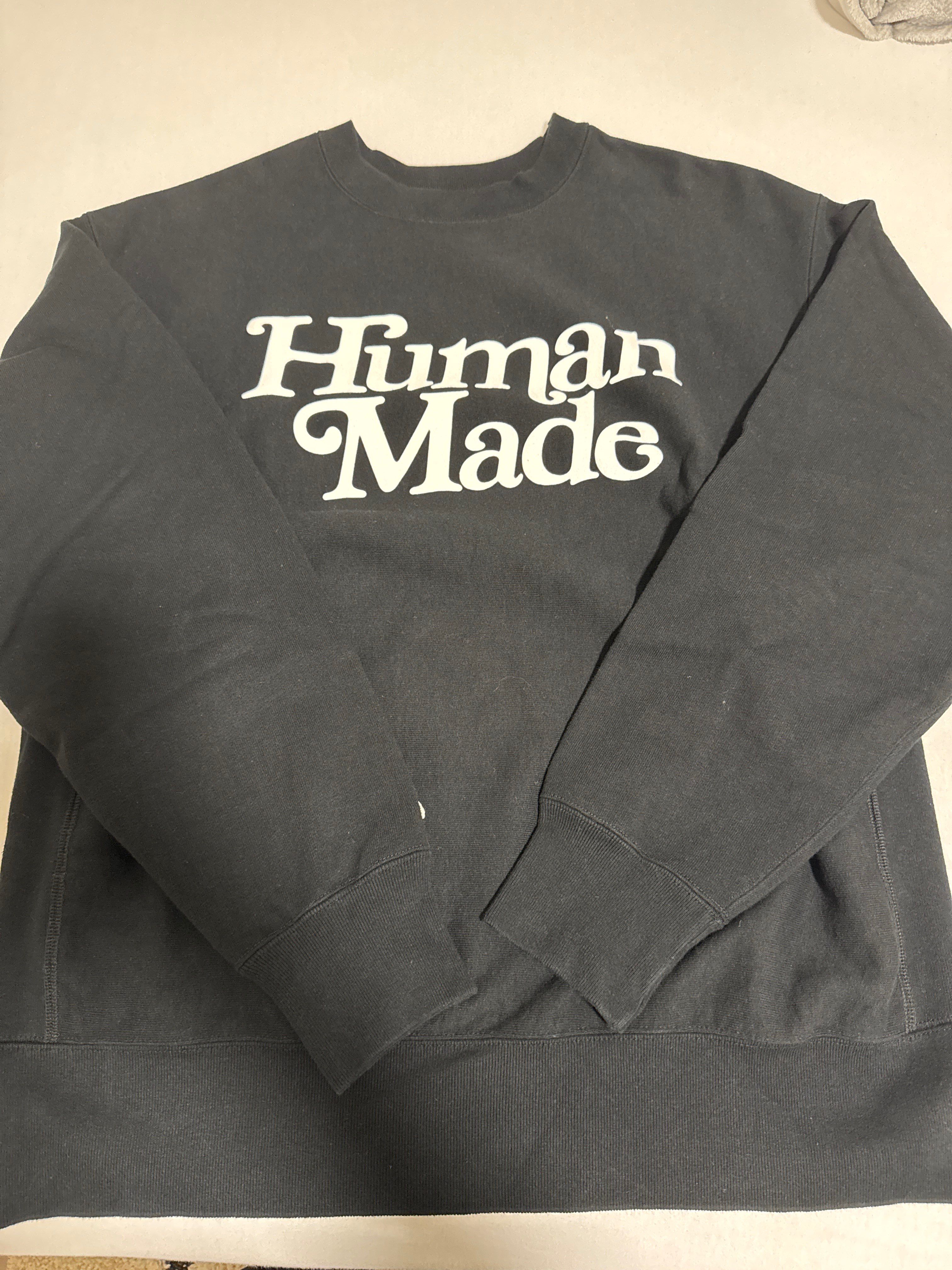 HUMAN MADE x Girls Don'T Cry Crew Neck Sweatshirt "Black" / VERDY