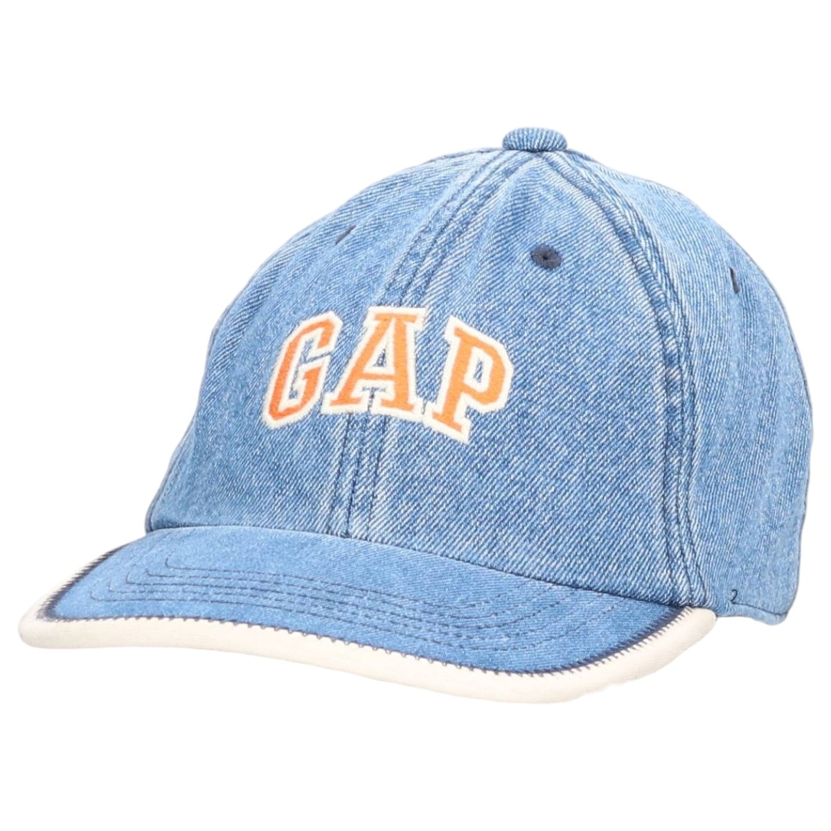 古着 00年代 ギャップ GAP デニム ベースボールキャップ 6パネルキャップ フリーサイズ相当/gaa006783