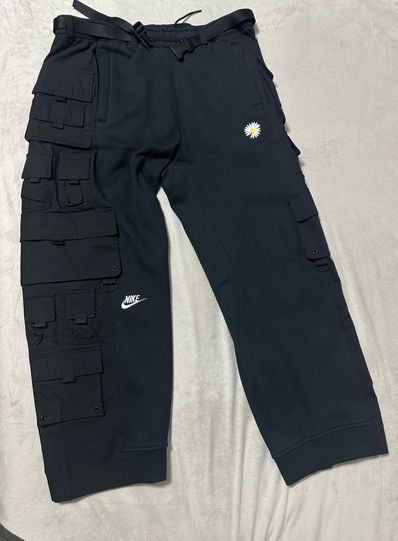 PEACEMINUSONE PMO x NIKE Wide Pants "Black" / G-DRAGON