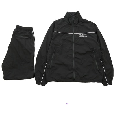 The Ennoy Professional ザ エンノイ プロフェッショナル ジャケット 26SS SS26BRENJK01LP/SS26BRENPT01LP PIPING NYLON TRACK SUIT SET UP【中古】