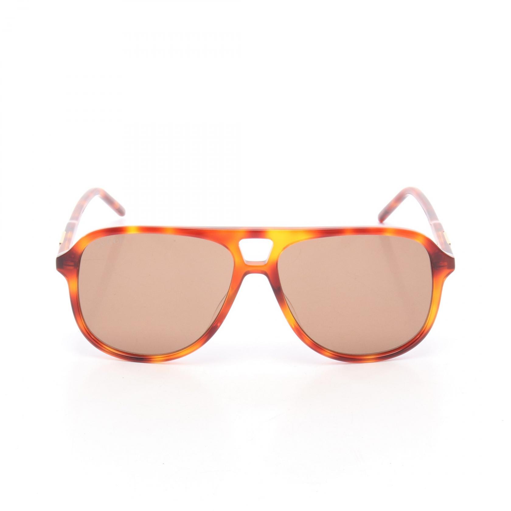 グッチ GUCCI サングラス 衣料品 プラスチック メンズ ブラウン系 GG1156S003 【新品】