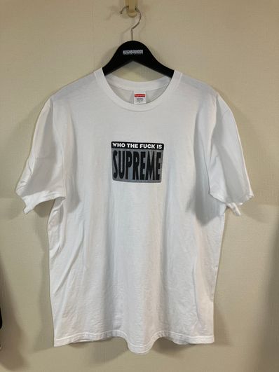 Supreme Who The Fuck Tee "White"