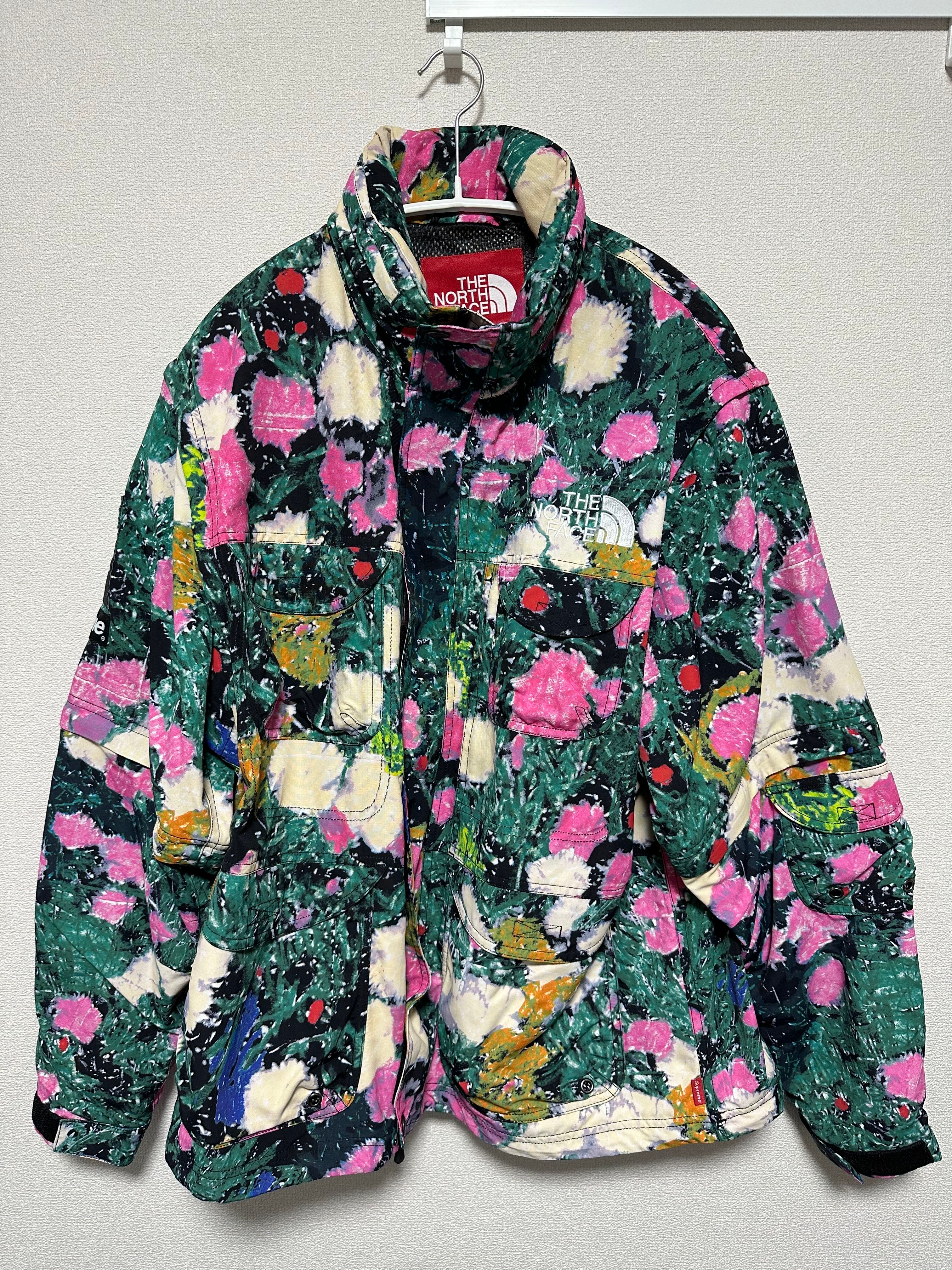 Supreme x The North Face Trekking Convertible Jacket "Flowers"