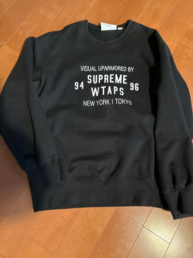 Supreme / WTAPS Crewneck "Black" 21274SPD-CSM03S