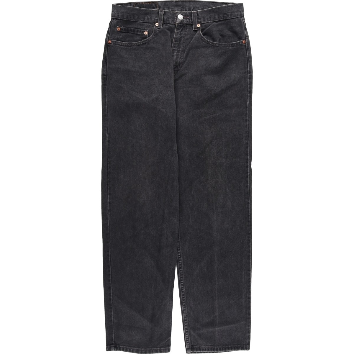 古着 00年代 リーバイス Levi's 550 RELAXED FIT ブラックデニム テーパードデニムパンツ メンズw31相当/eaa480323