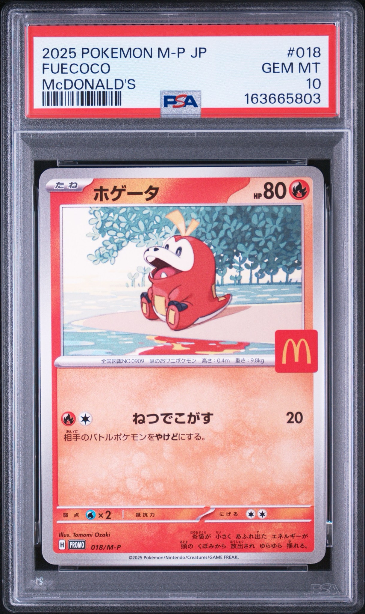 ホゲータ P [M-P 018](プロモカードパック「マクドナルド ハッピーセット2025」)
