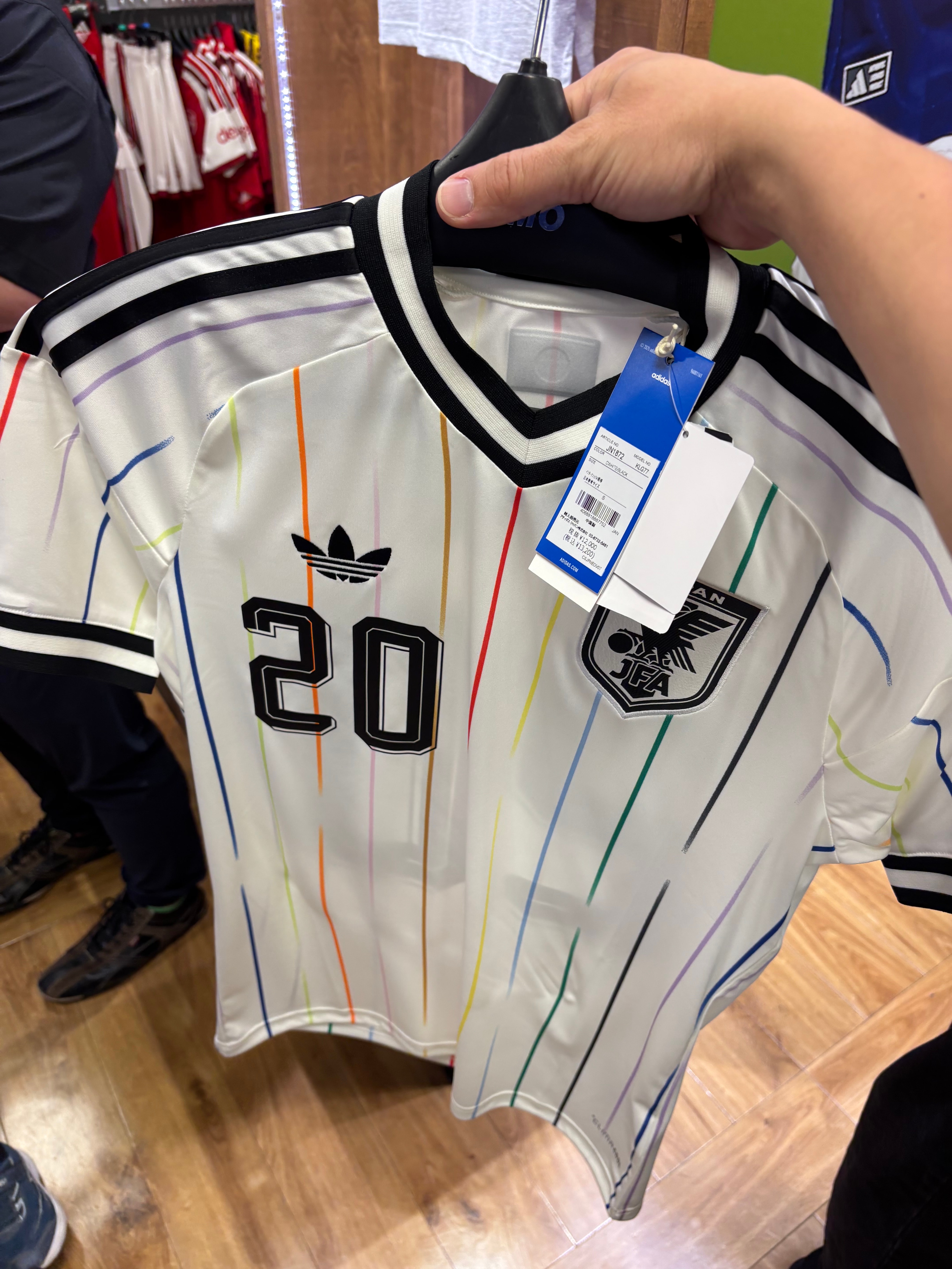 adidas Japan National Team 2026 Away Replica Jersey "OffWhite/Black"