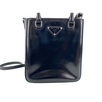プラダ PRADA レザー 2WAY ハンドバッグ【中古】