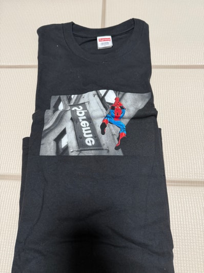 Supreme x Spider-Man Tee "Black"