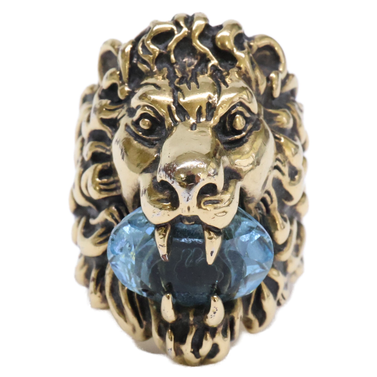 グッチ 2108H 8402 ライオンヘッド クリスタル