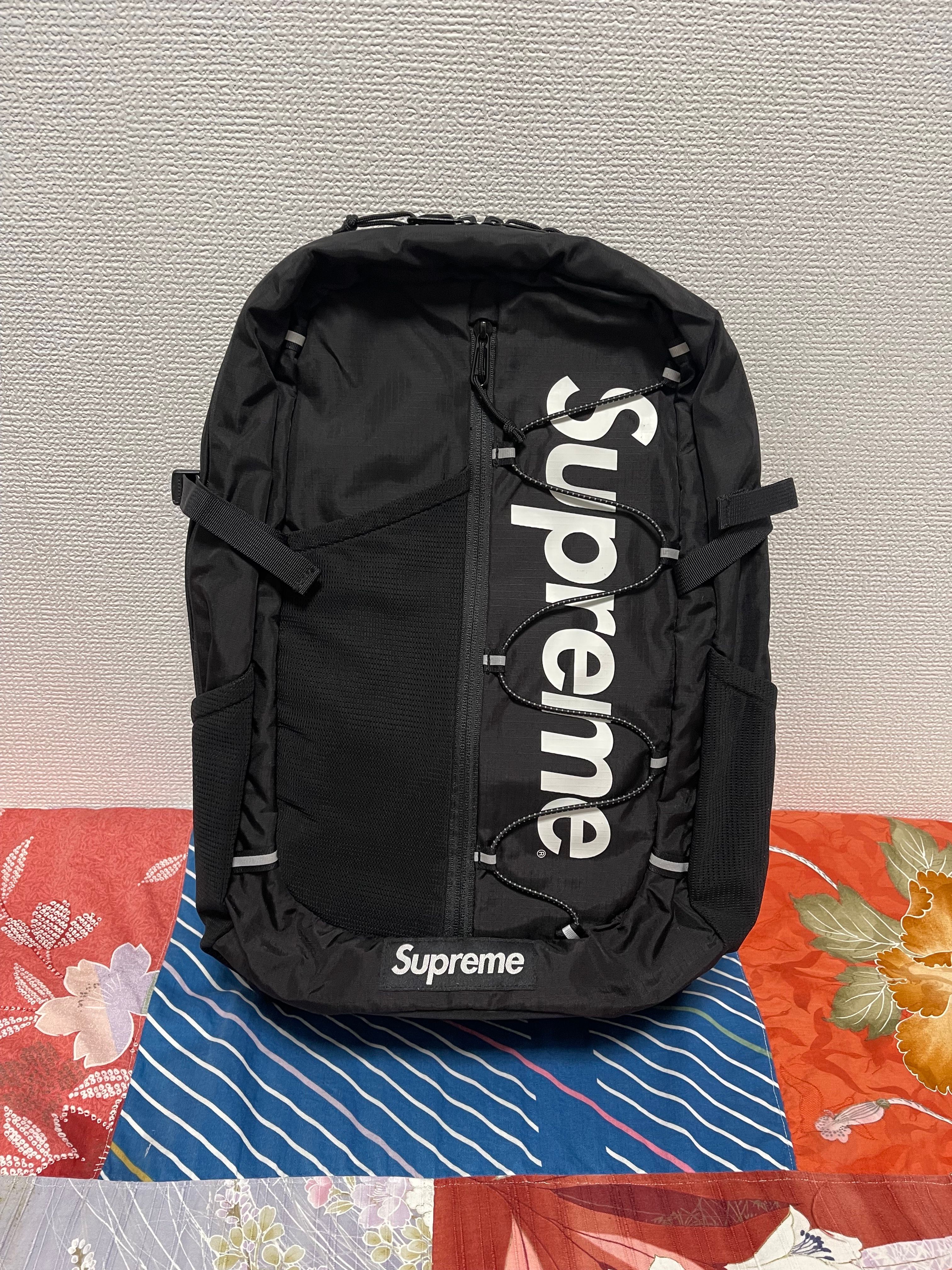 Supreme 2017SS Backpack "Black"