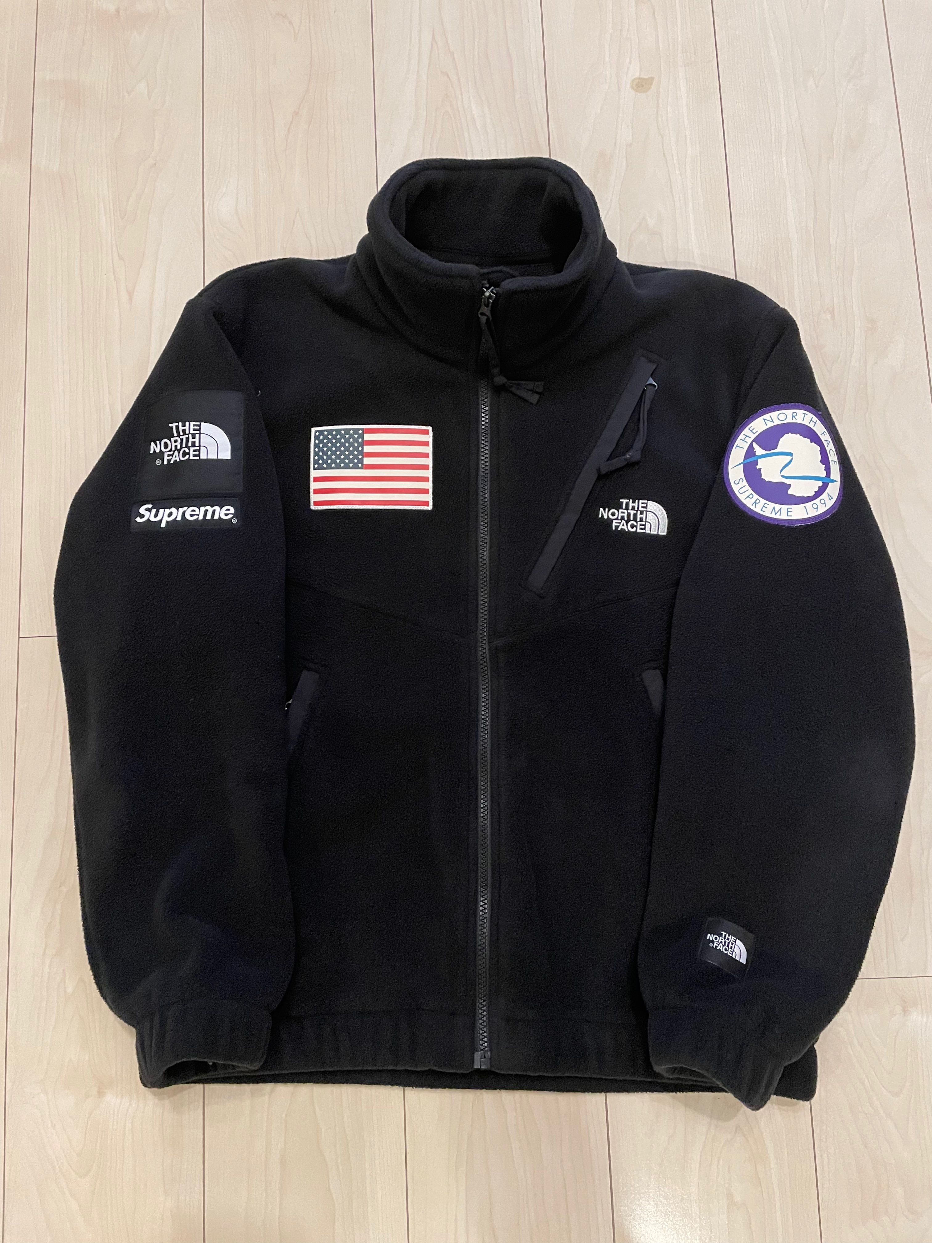 Supreme x The North Face Polartec Fleece Jacket "Black"