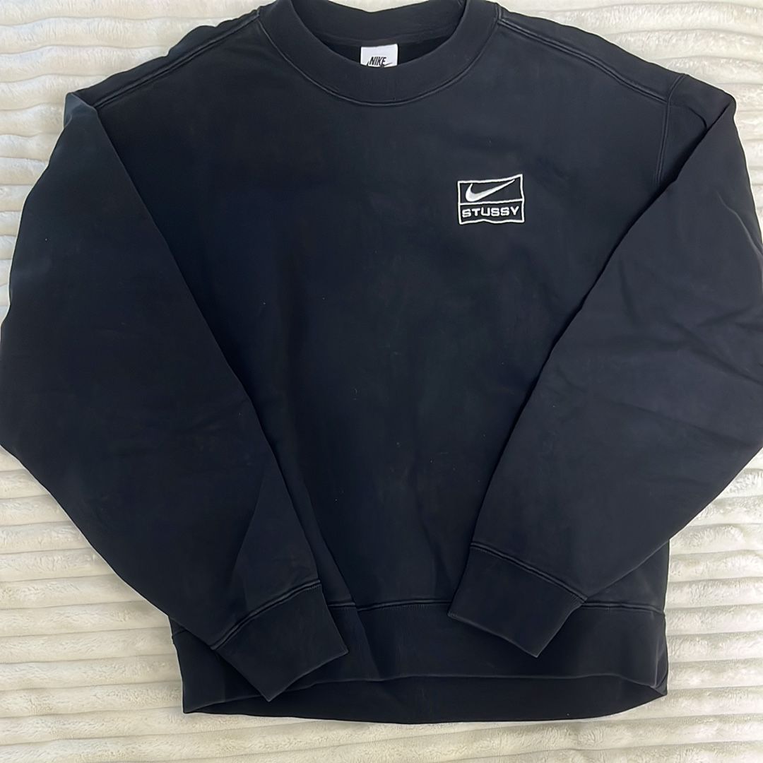 Stussy x Nike Wash Crew (US Size) "Black" DO5310-010
