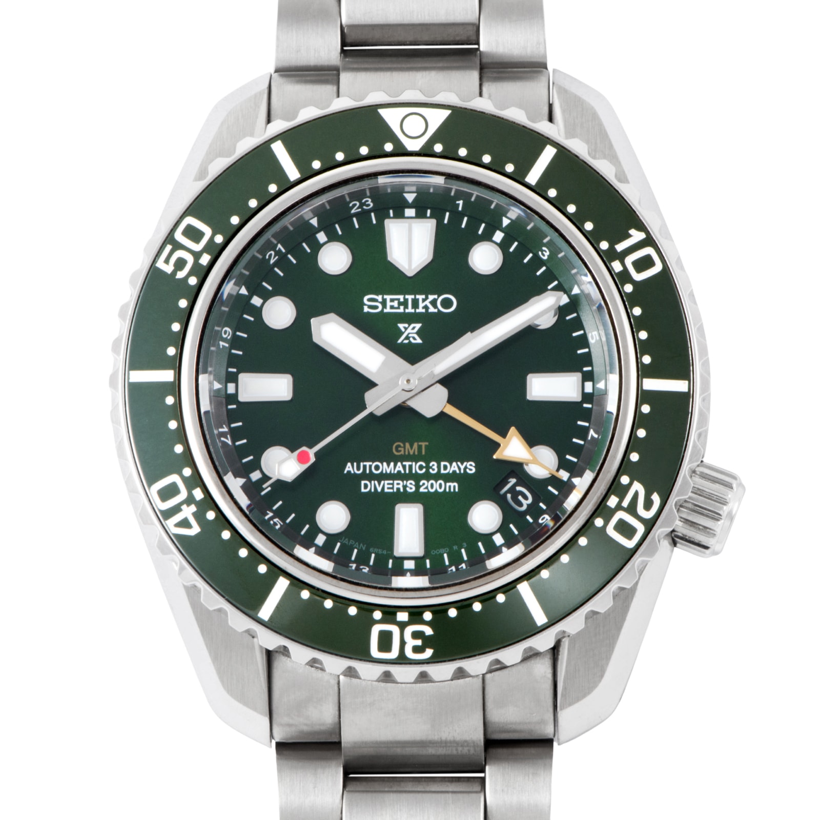 SEIKO セイコー プロスペックス ダイバー GMT SBEJ009 ステンレススチール【中古】