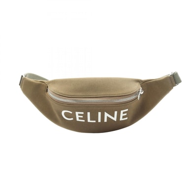 セリーヌ CELINE ウエストバッグ バッグ キャンバス メンズ レディース カーキ系 197552 【中古】
