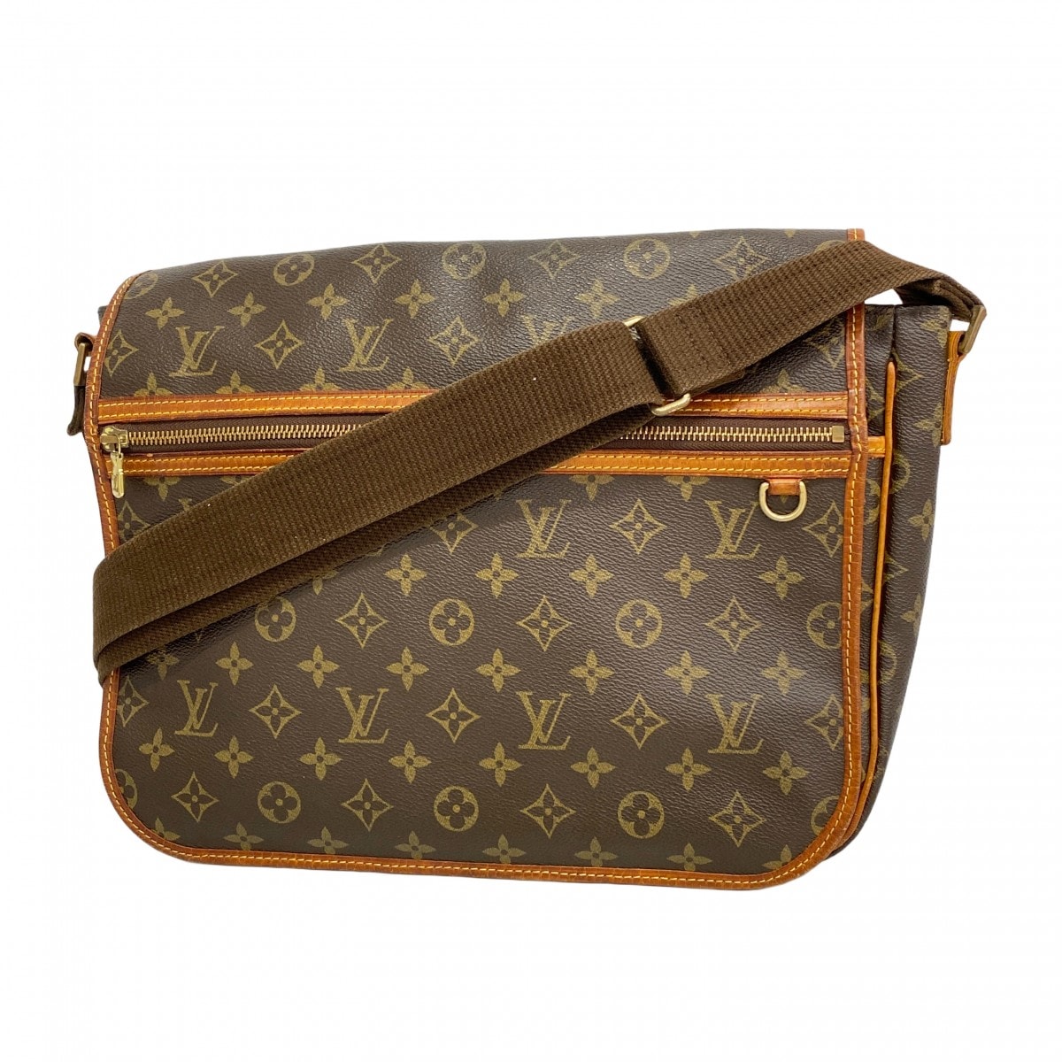 【6cd4781】ルイヴィトン ショルダーバッグ モノグラム メッセンジャーボスフォール GM M40105 ブラウン【中古】メンズ