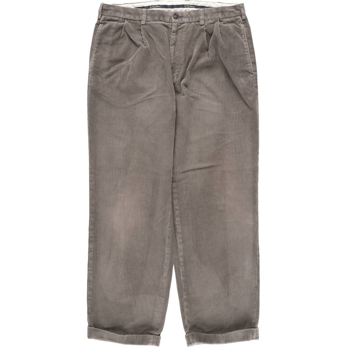 古着 ブルックスブラザーズ Brooks Brothers ELLIOT ツータック チノパンツ メンズw36相当/eaa627343