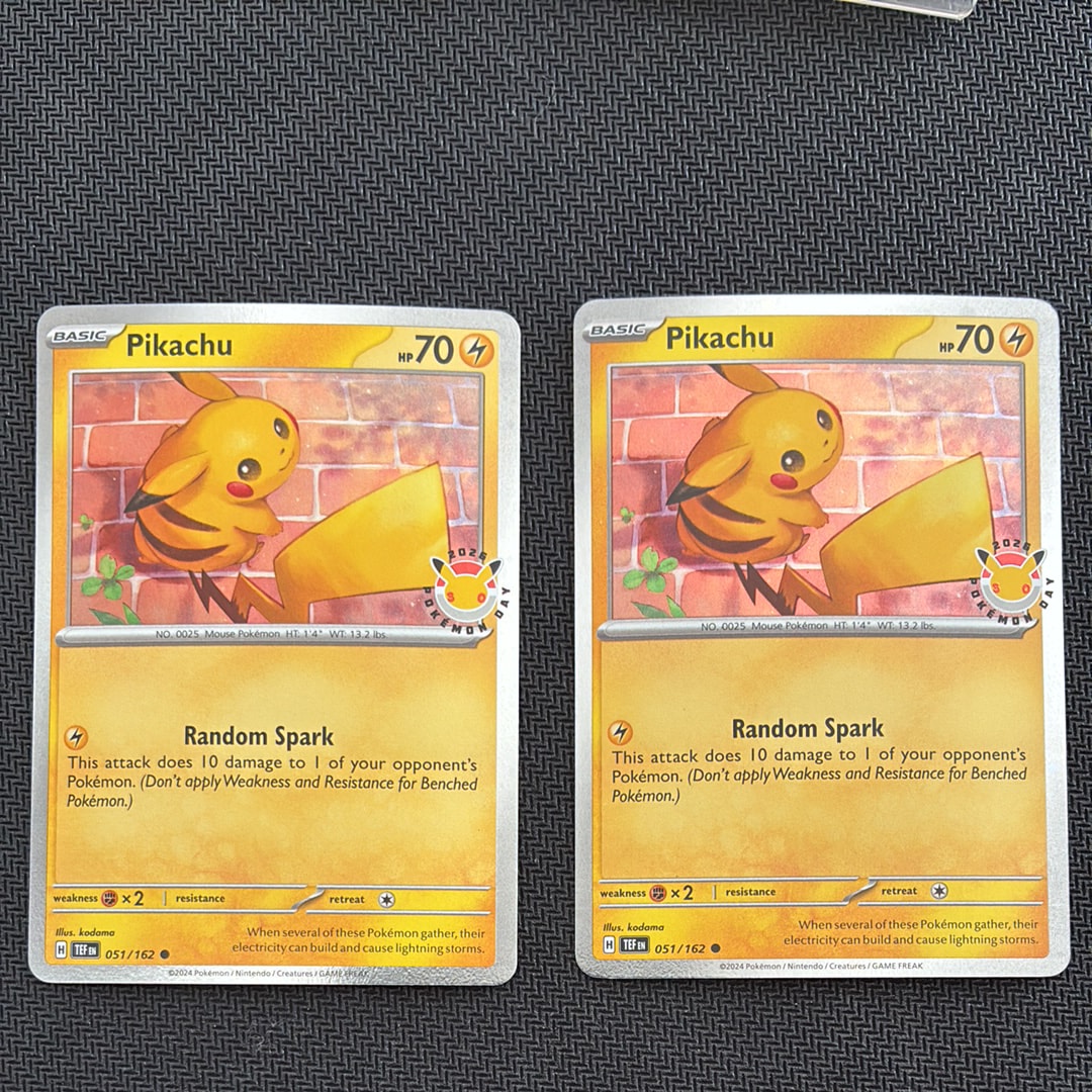 ピカチュウ C [TEF EN 051/162]【英語版】(メガエボリューション「ポケモンデイ 2026 コレクション」)