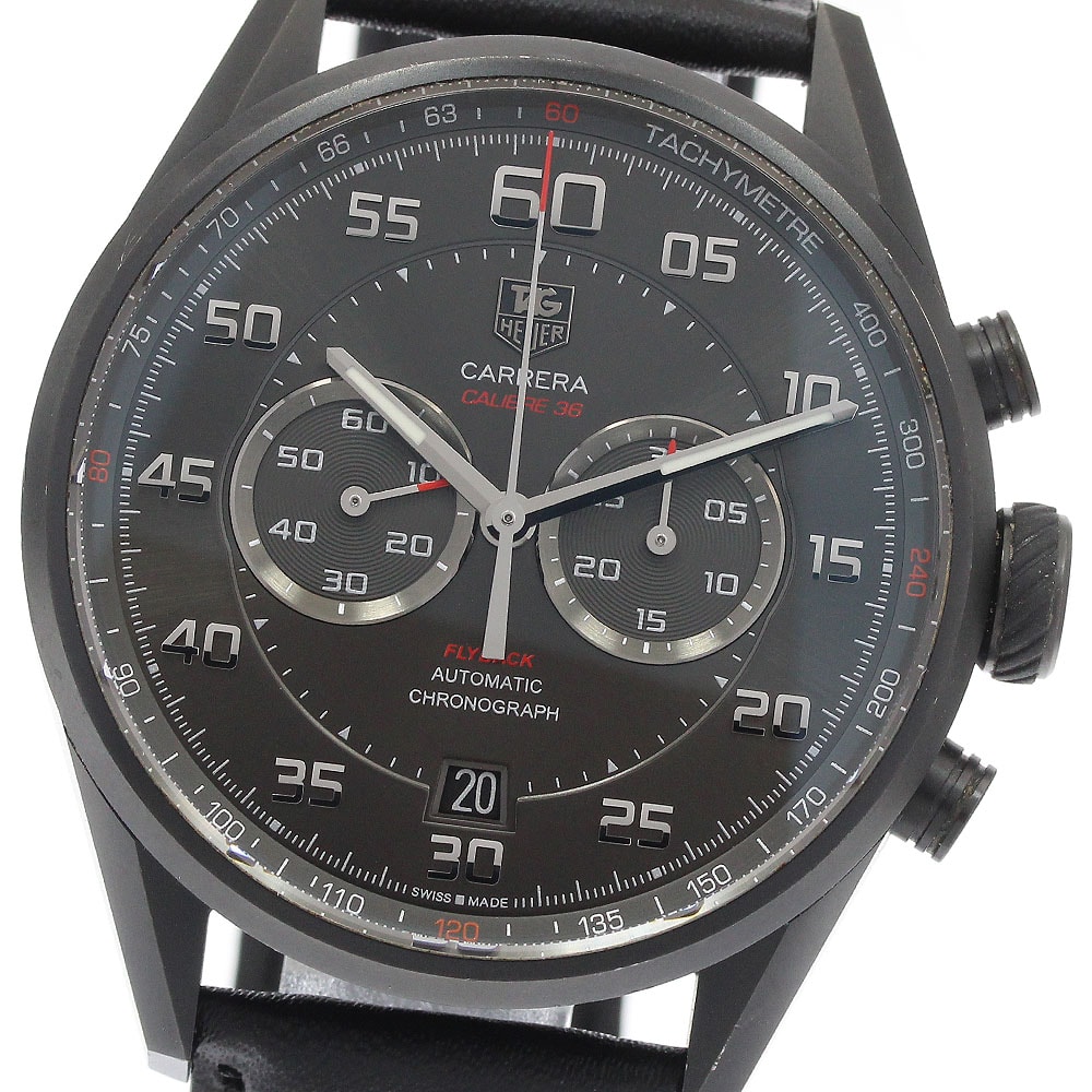 タグホイヤー カレラ キャリバー36 フライバック メンズ 【中古】