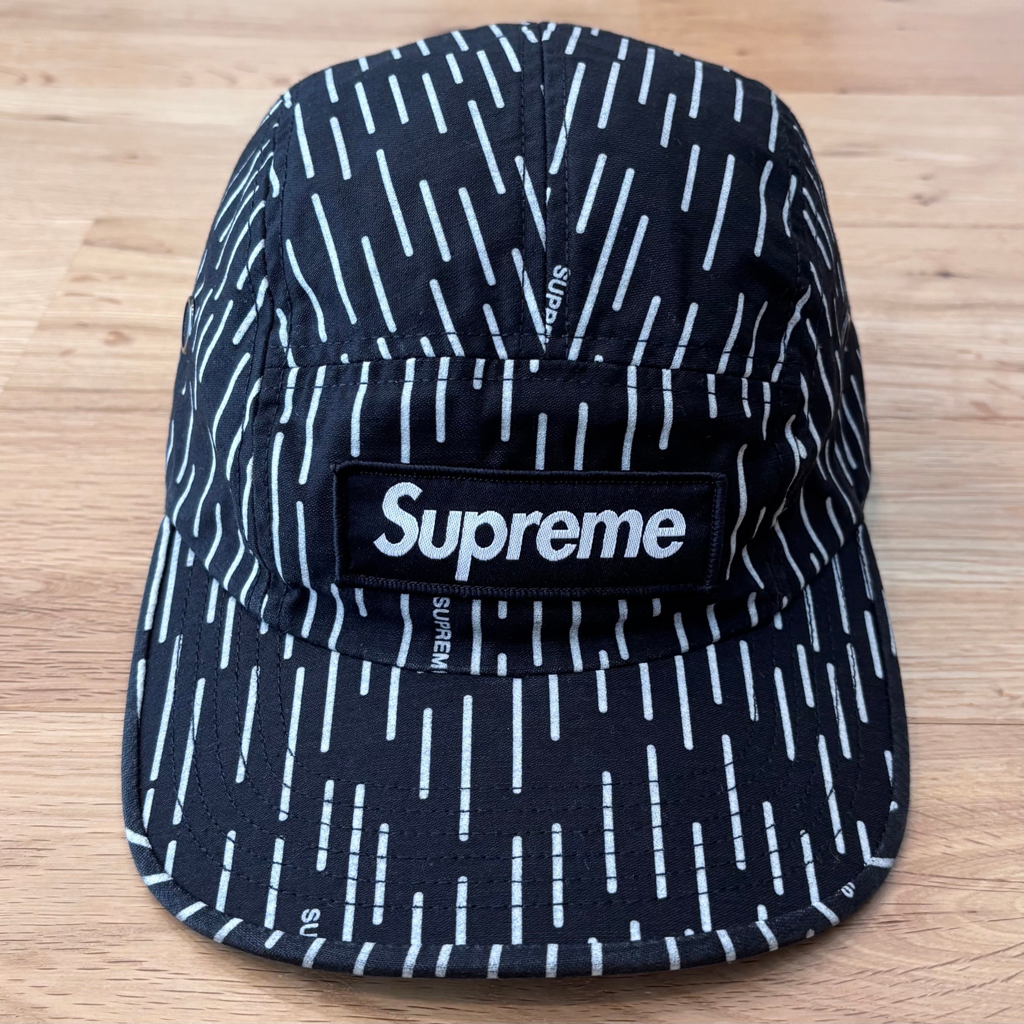 Supreme Military Camp Cap "Black Raindrop"