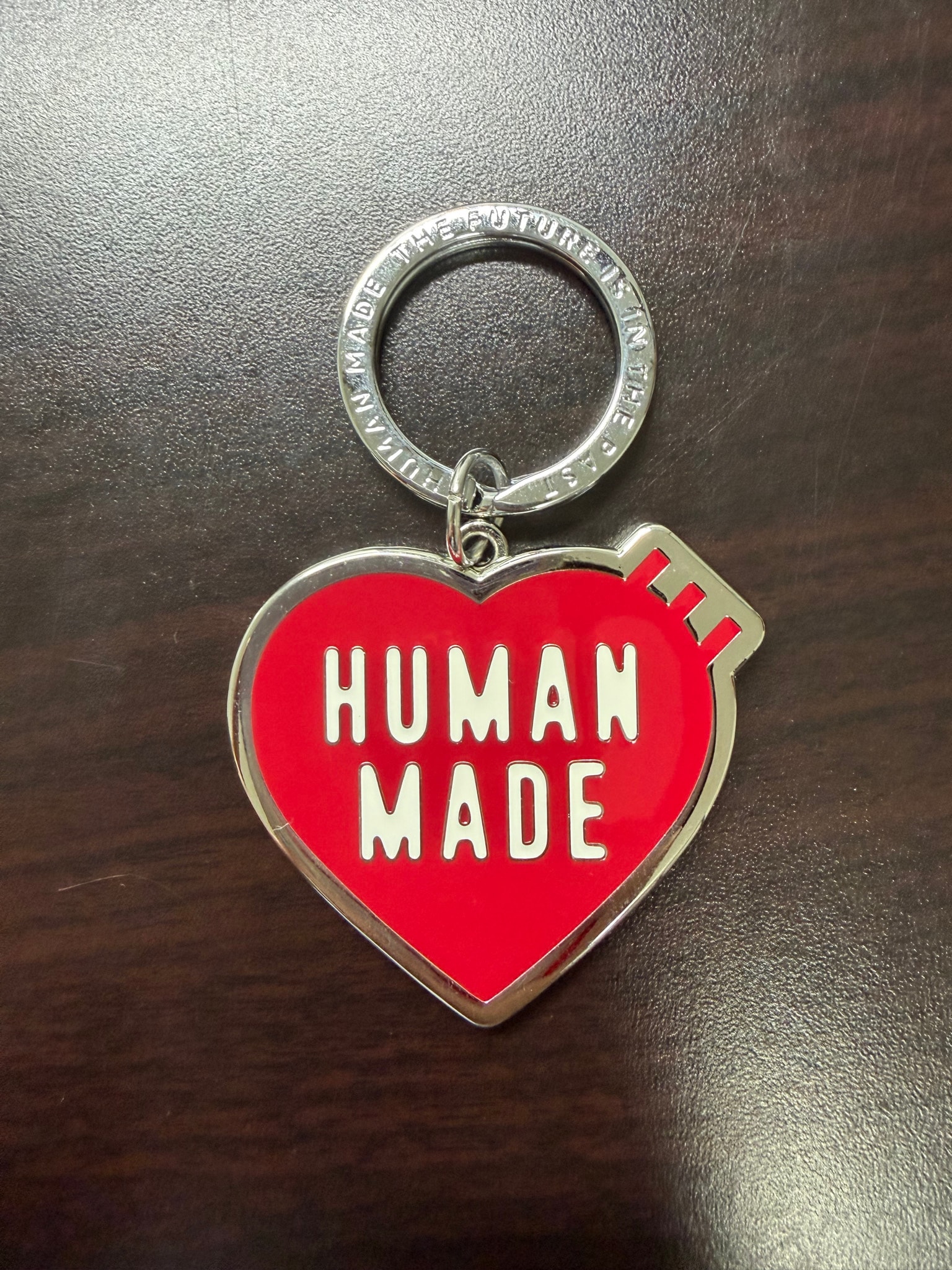 HUMAN MADE Heart Keyring "Red"