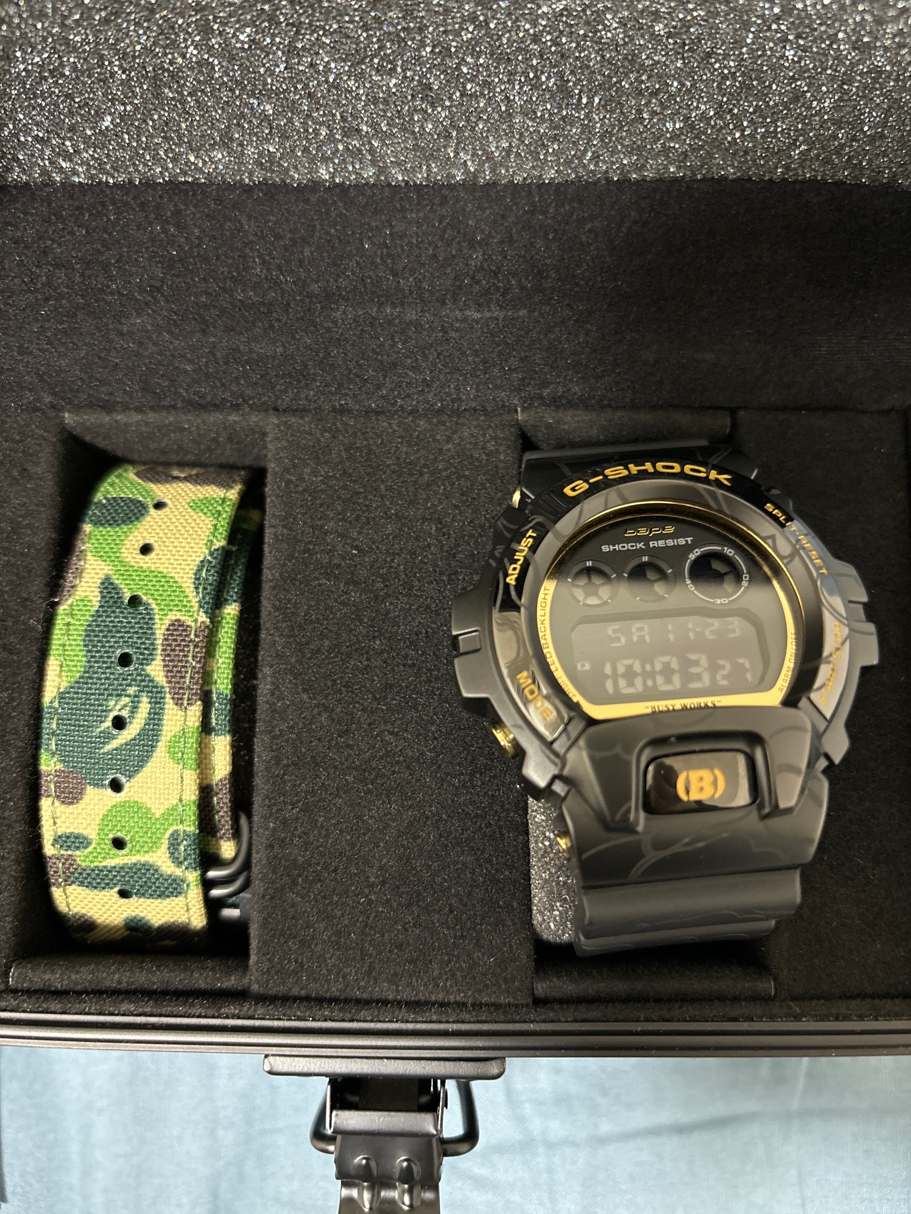 A BATHING APE x G-SHOCK GM-6900