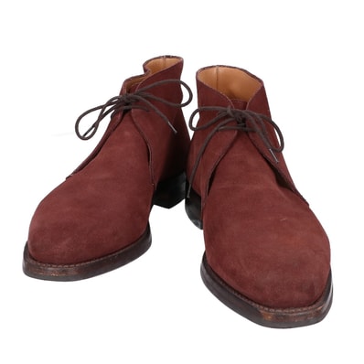 クロケット&ジョーンズ EVESHAM バーニーズニューヨーク別注 スエードチャッカブーツ 8E