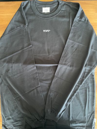 wtaps 212PCDT-LT02S CROSSBONES BLACK