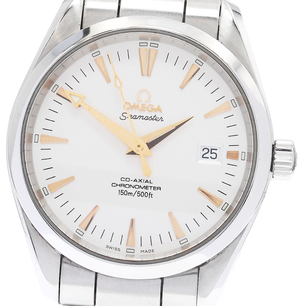 オメガ シーマスター アクアテラ コーアクシャル メンズ 【中古】