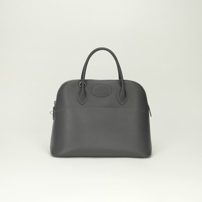 エルメス HERMES ボリード35 ボリード 35 バッグ トートバッグ ショルダーバッグ エプソン グラファイト Graphite グレー Gray シルバー金具 ハンドバッグ 2way ヴォーエプソン