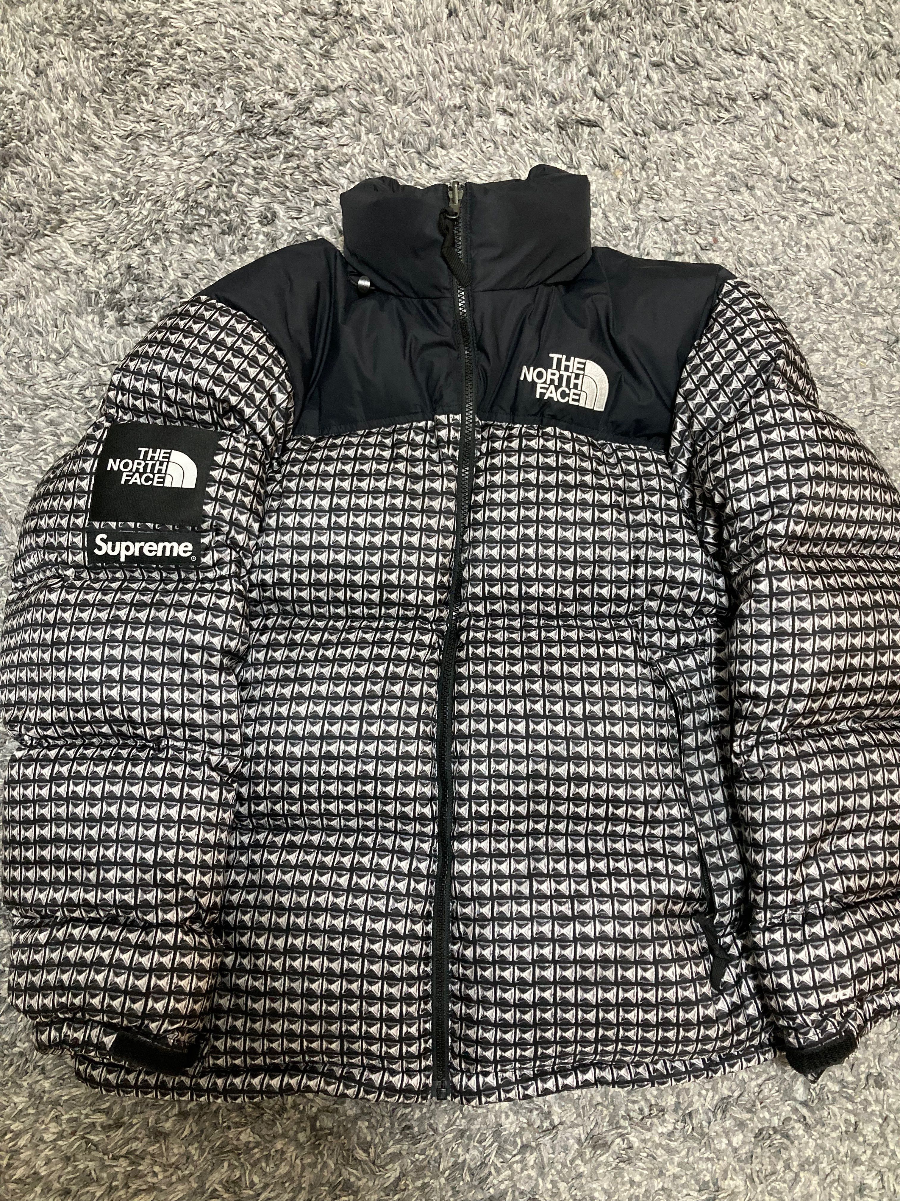 Supreme x The North Face Studded Nuptse Jacket "Black"