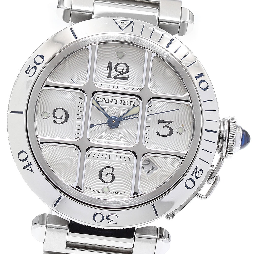 ☆良品 カルティエ パシャ グリッド 38ｍｍ メンズ 【中古】