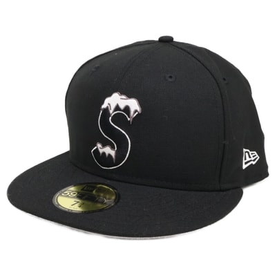 シュプリーム x NEW ERA ニューエラ 【美品】20AW S LOGO Sロゴ キャップ 7 3/4 61.5cm