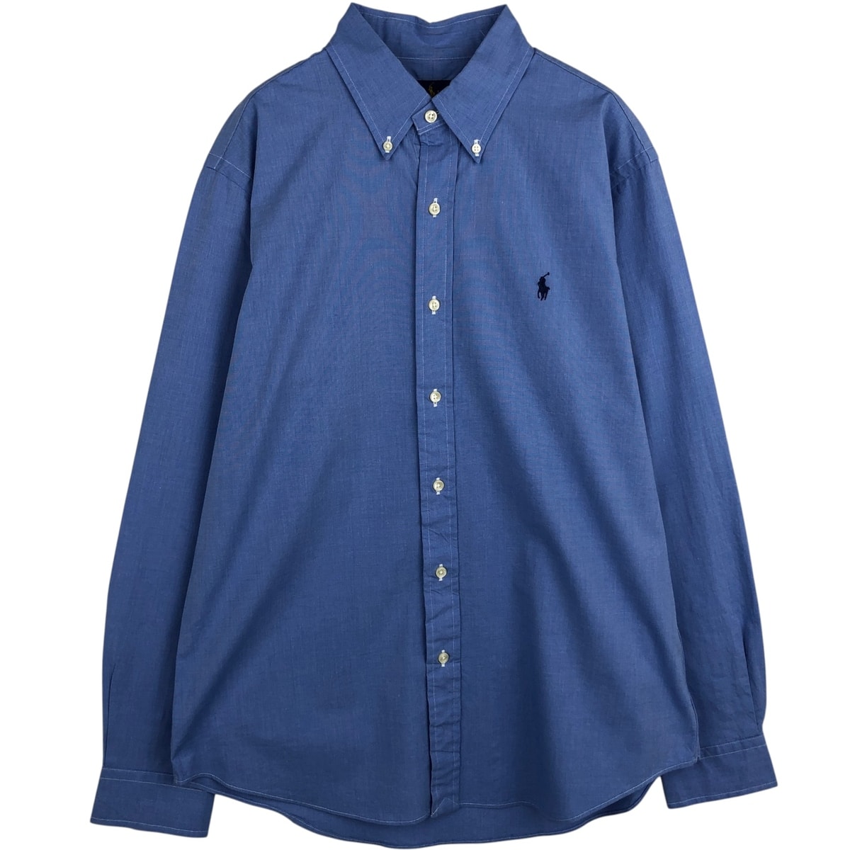 古着 ラルフローレン Ralph Lauren CLASSIC FIT クラシックフィット 長袖 ボタンダウンシャツ レディースM相当/eaa631827
