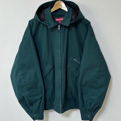 Supreme Hooded Utility Jacket "Dark Green"