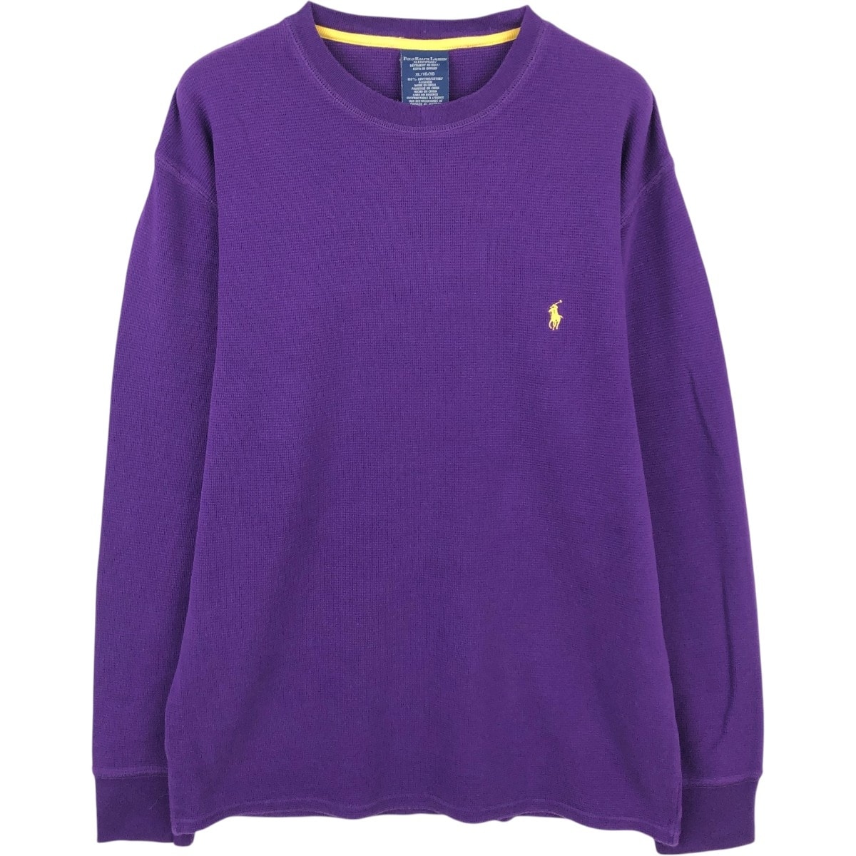 古着 ラルフローレン Ralph Lauren POLO RALPH LAUREN SLEEPWEAR サーマルロングTシャツ メンズXL相当/eaa662132