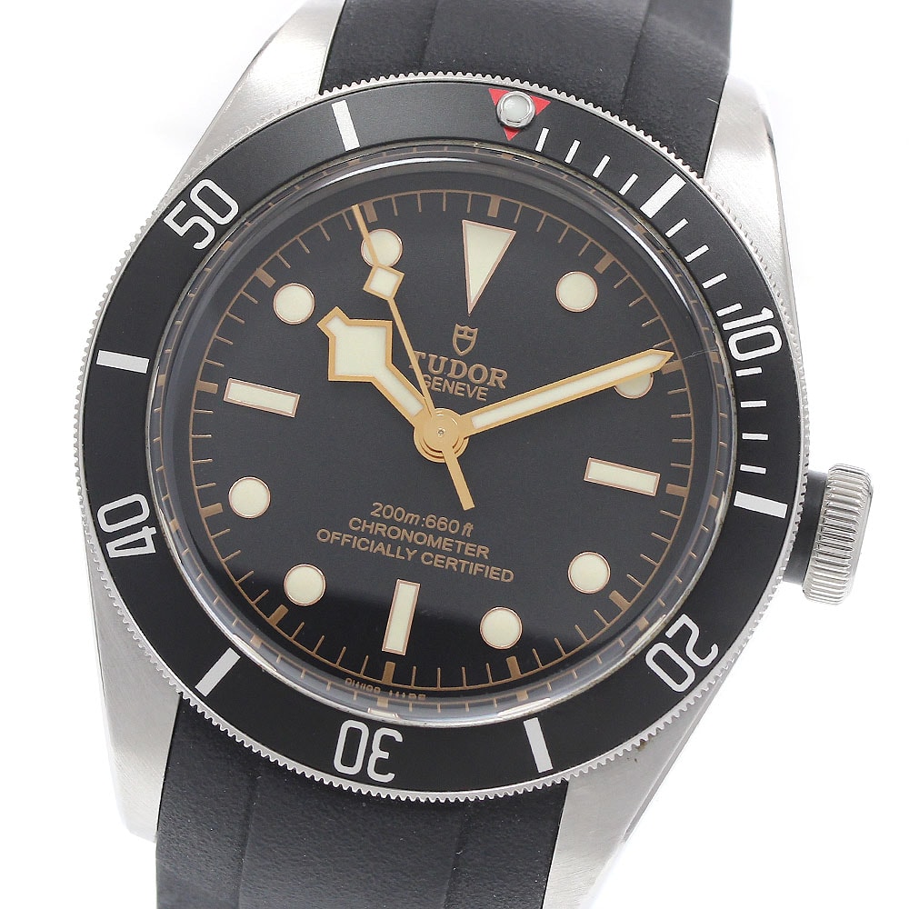 ★保 チュードル ヘリテージ ブラックベイ 79230N メンズ 【中古】