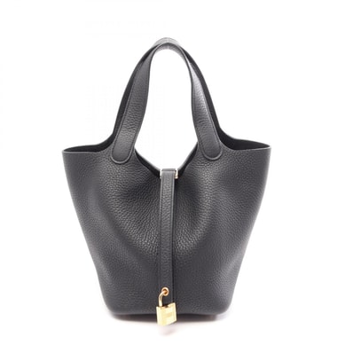 エルメス HERMES ピコタンロックPM ハンドバッグ バッグ トリヨンクレマンス トリヨンクレマンス K刻印(2025年製造) レディース ブラック系 【中古】