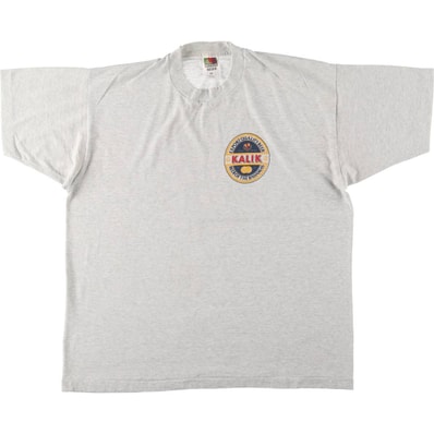 古着 90~00年代 フルーツオブザルーム FRUIT OF THE LOOM KALIK アドバタイジングTシャツ USA製 メンズXL相当 ヴィンテージ/eaa590052