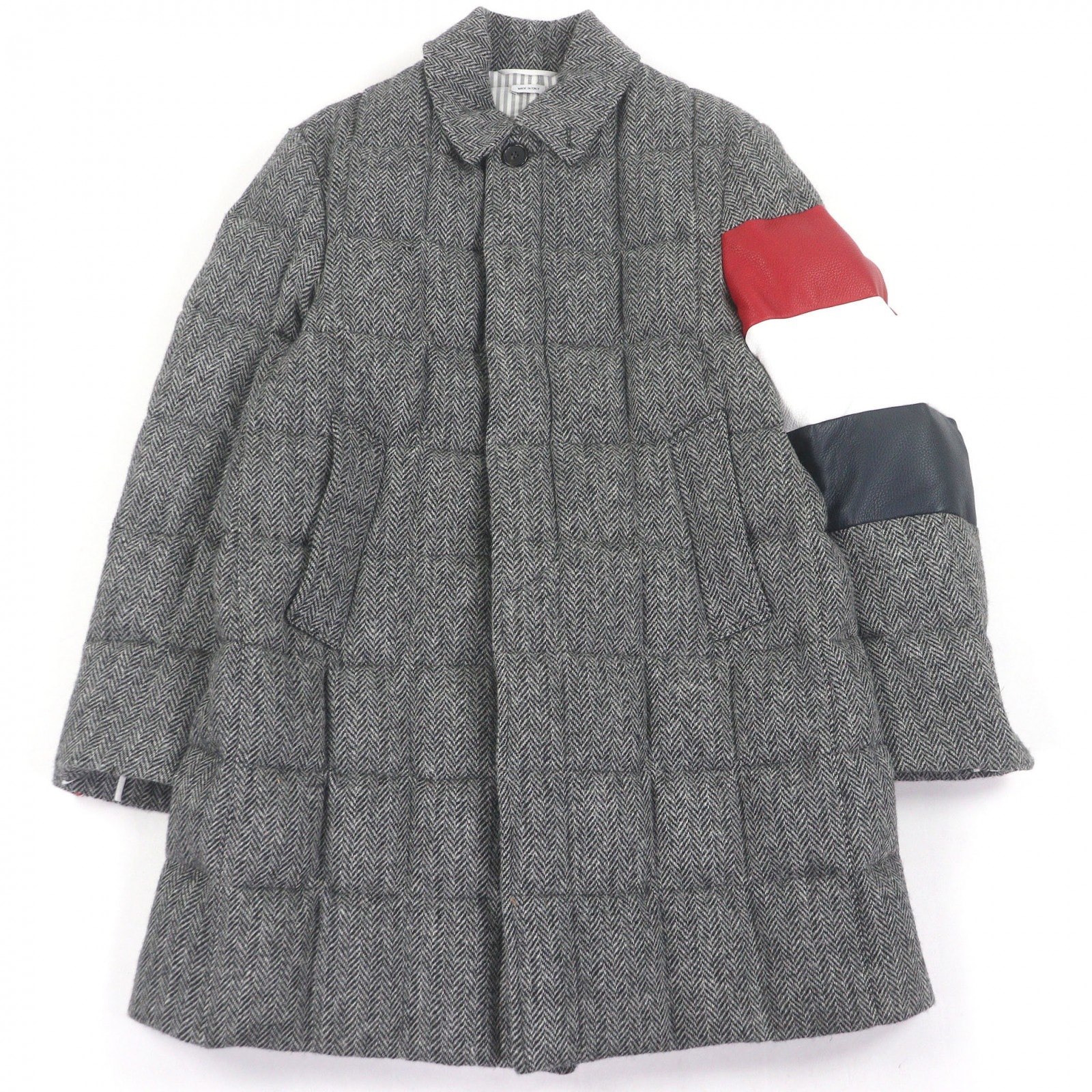 極美品 トムブラウン ダウンコート グレー系 メンズ 3